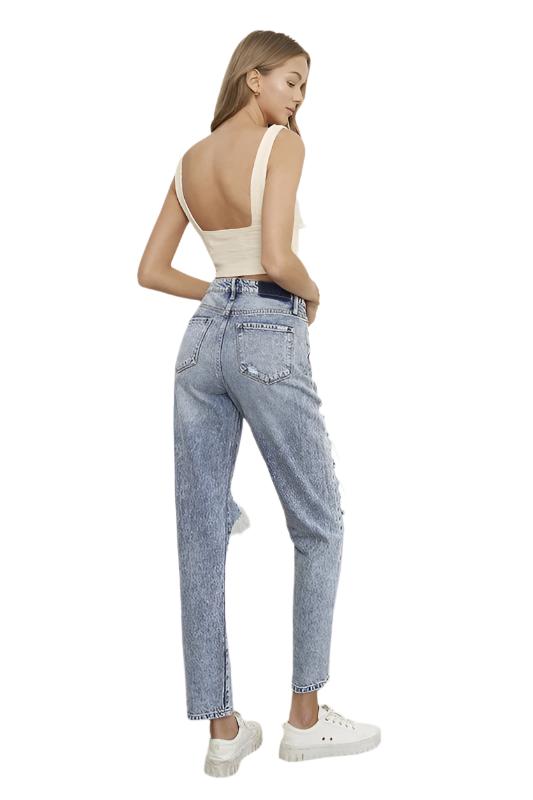 SLIM BOYFRIEND JEANS